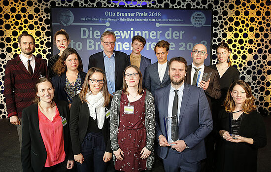 Die Gewinner der Otto Brenner Preis 2018 Die Gewinner der Otto Brenner Preis 2018