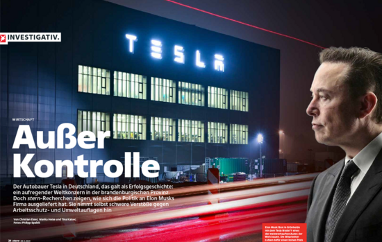 Außer Kontrolle, stern-Reportage