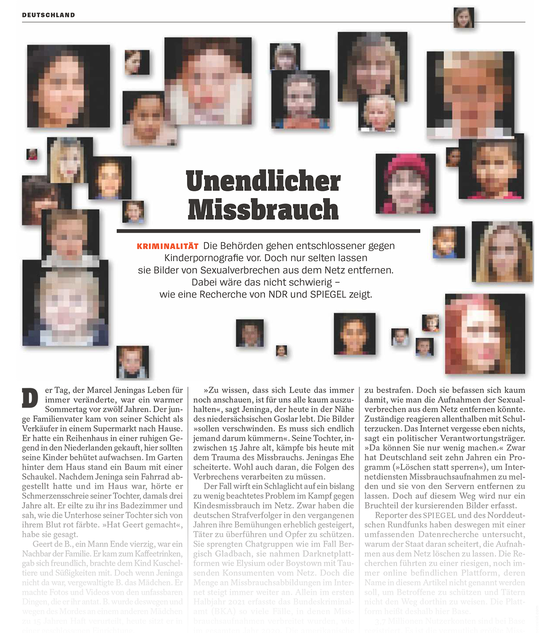 Medienprojektpreis, Spiegel