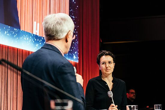 Johanna Tirnthal und Volker Lilienthal