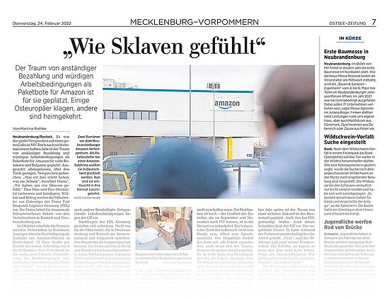 Grafik der Zeitungsseite 2. Preis Martina Rathke