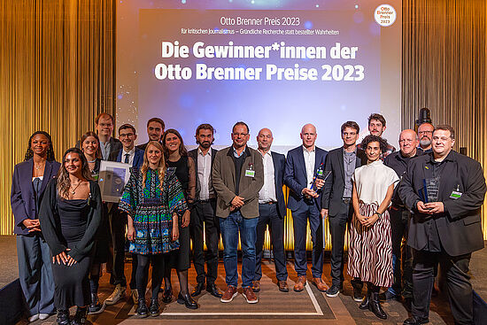 Gewinner der Otto Brenner Preise 2023