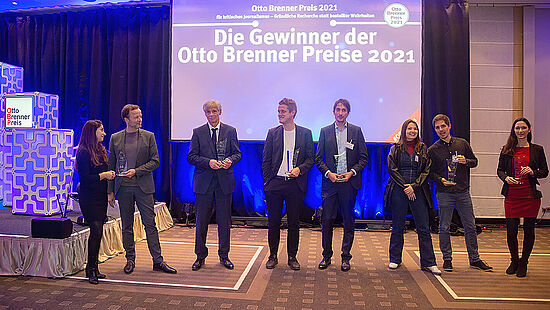 Verleihung der Otto Brenner Preise 2021
